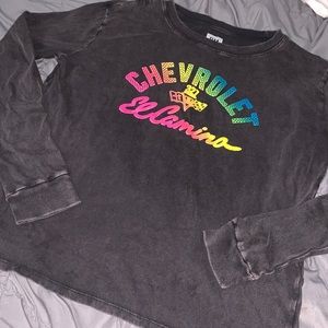 Chevy El Camino Long Sleeve Vintage Inspired T-Shirt